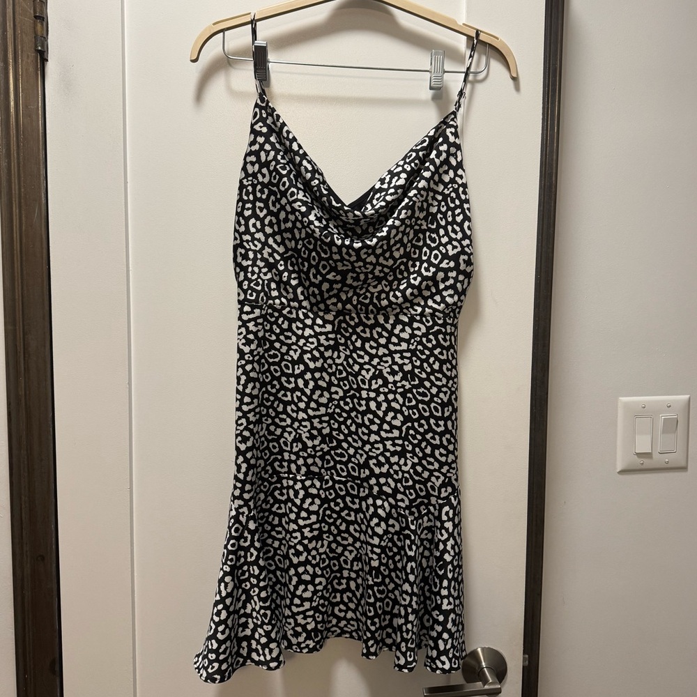 Leopard Slip Dress